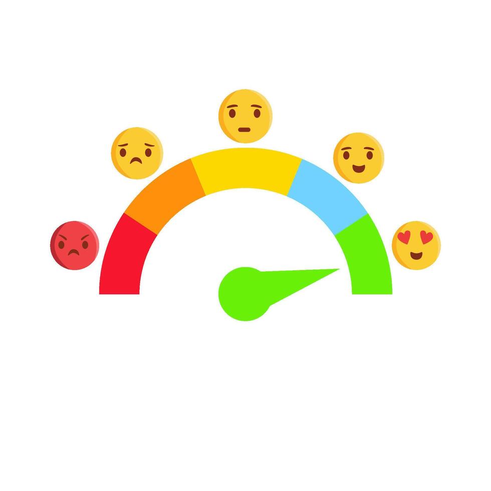 review spin emoji illustration vector