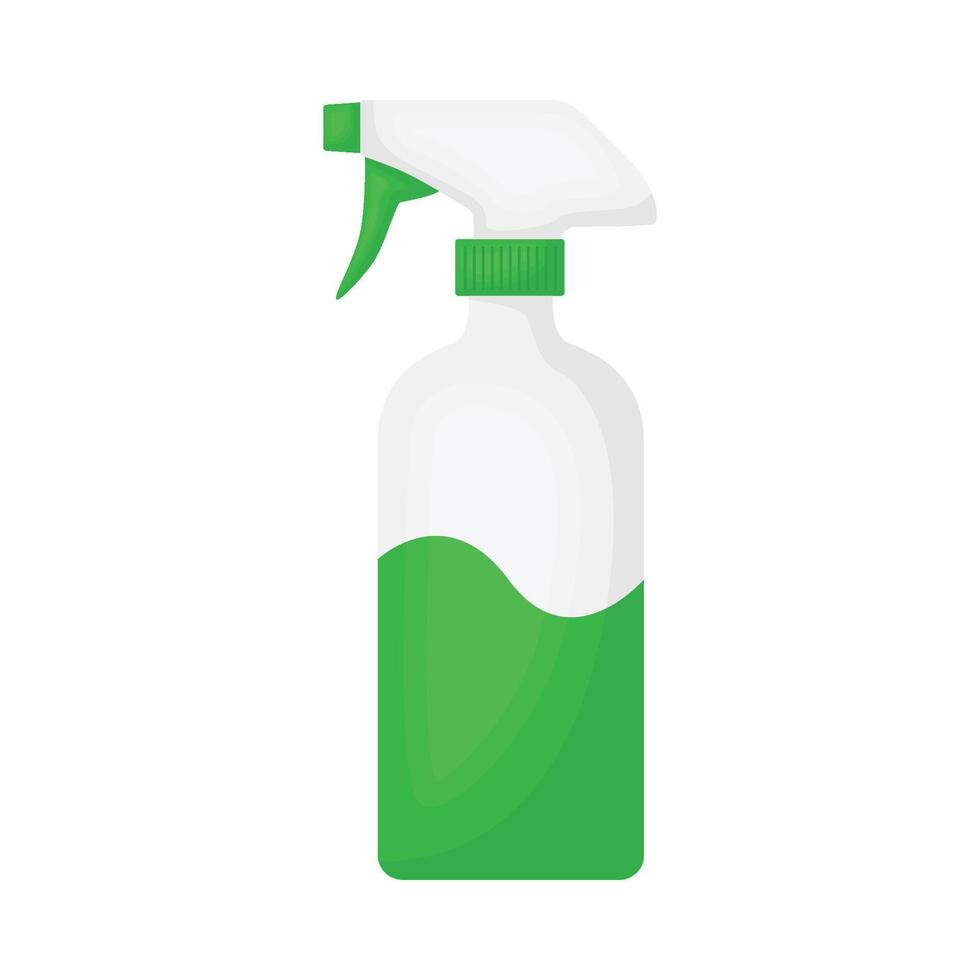 Illustration of spray bottle vector