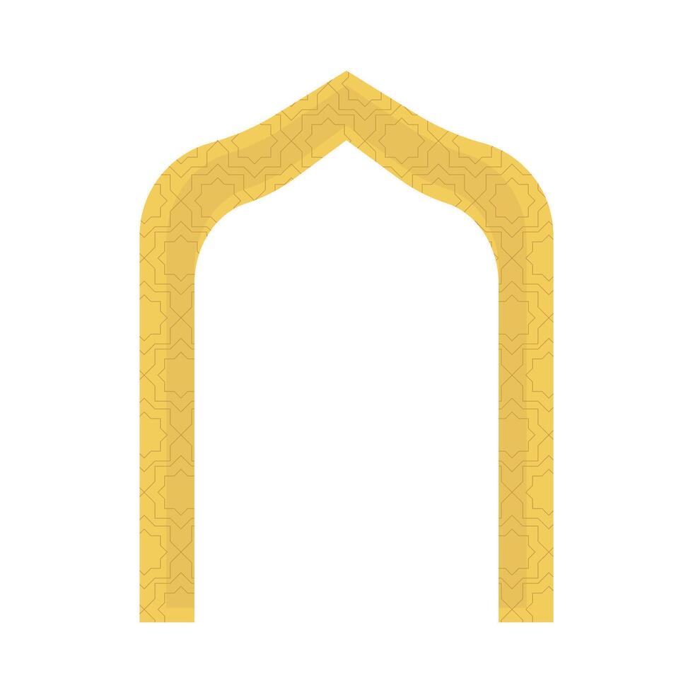 islamic element illustration vector