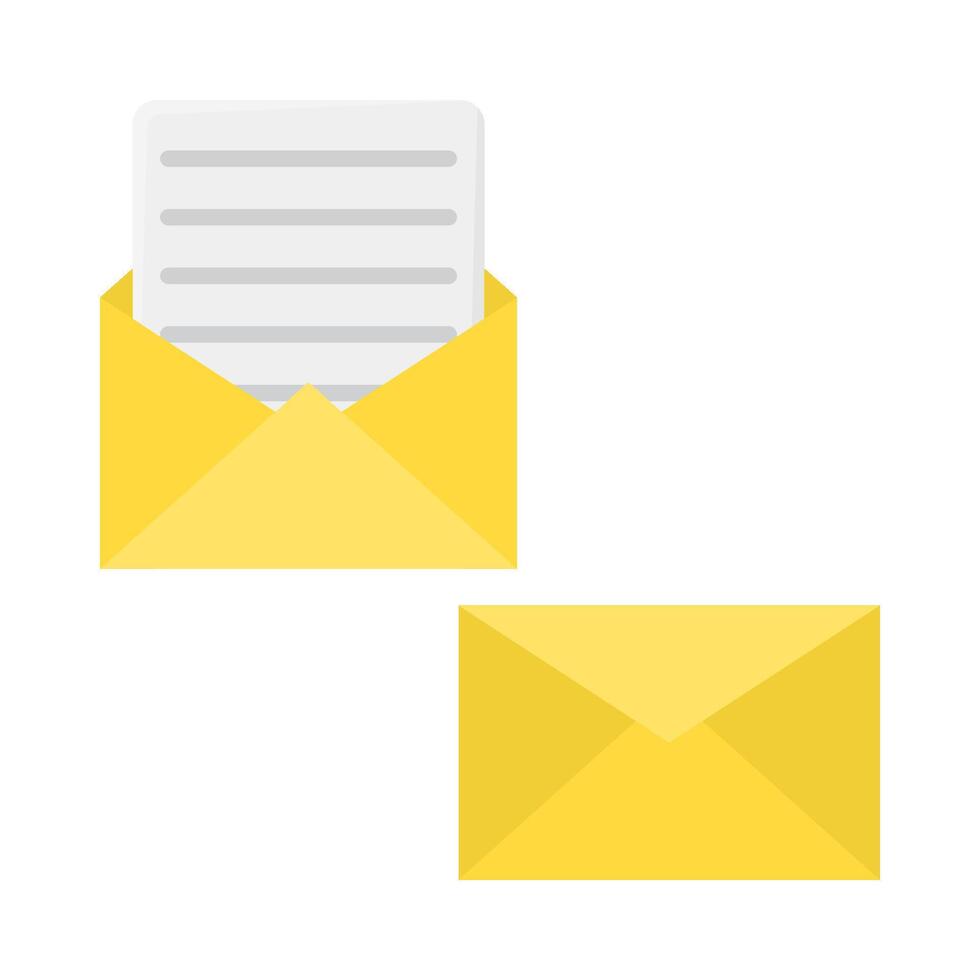 file in mail illustration vector