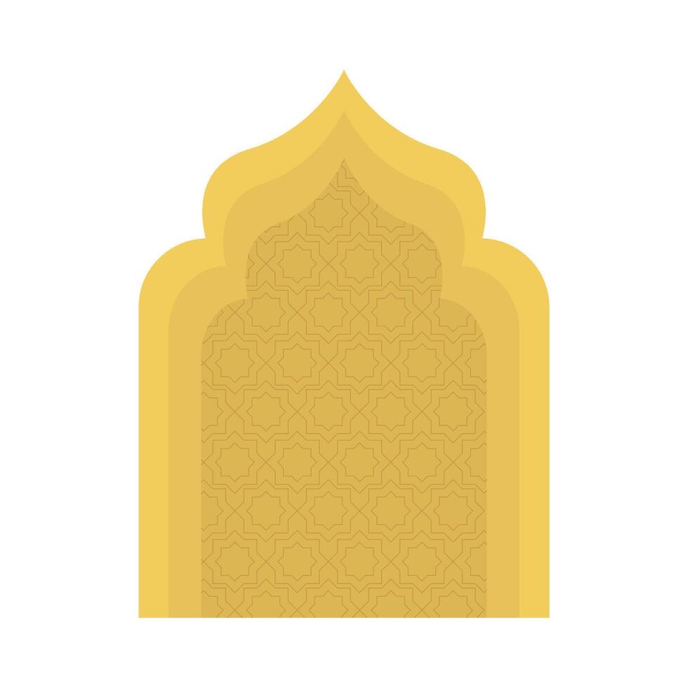 islamic element illustration vector