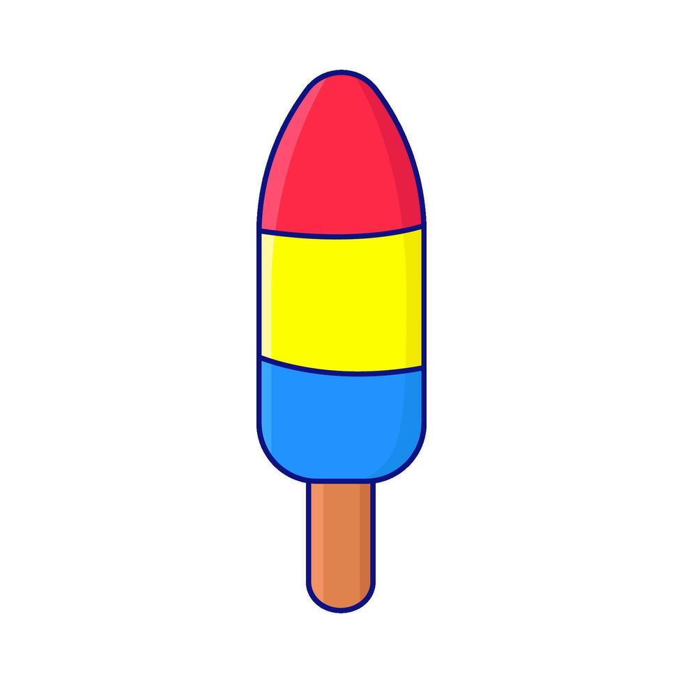 Illustration of ice cream vector