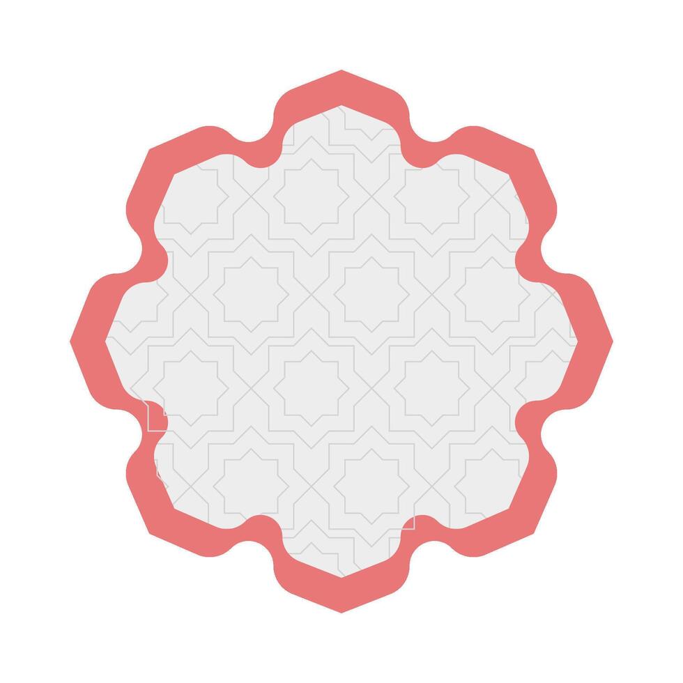 islamic element illustration vector