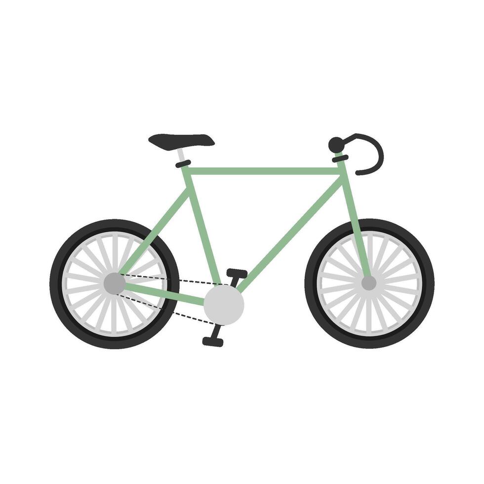 bicicleta transporte ilustración vector