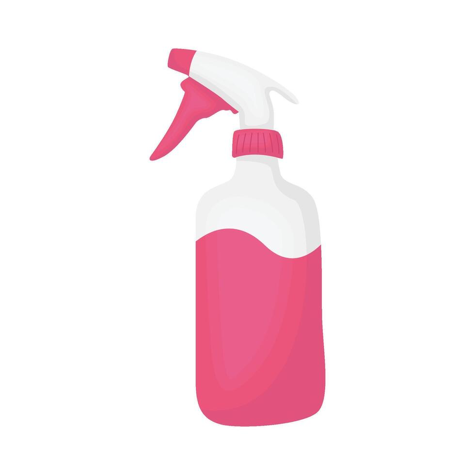 Illustration of spray bottle vector