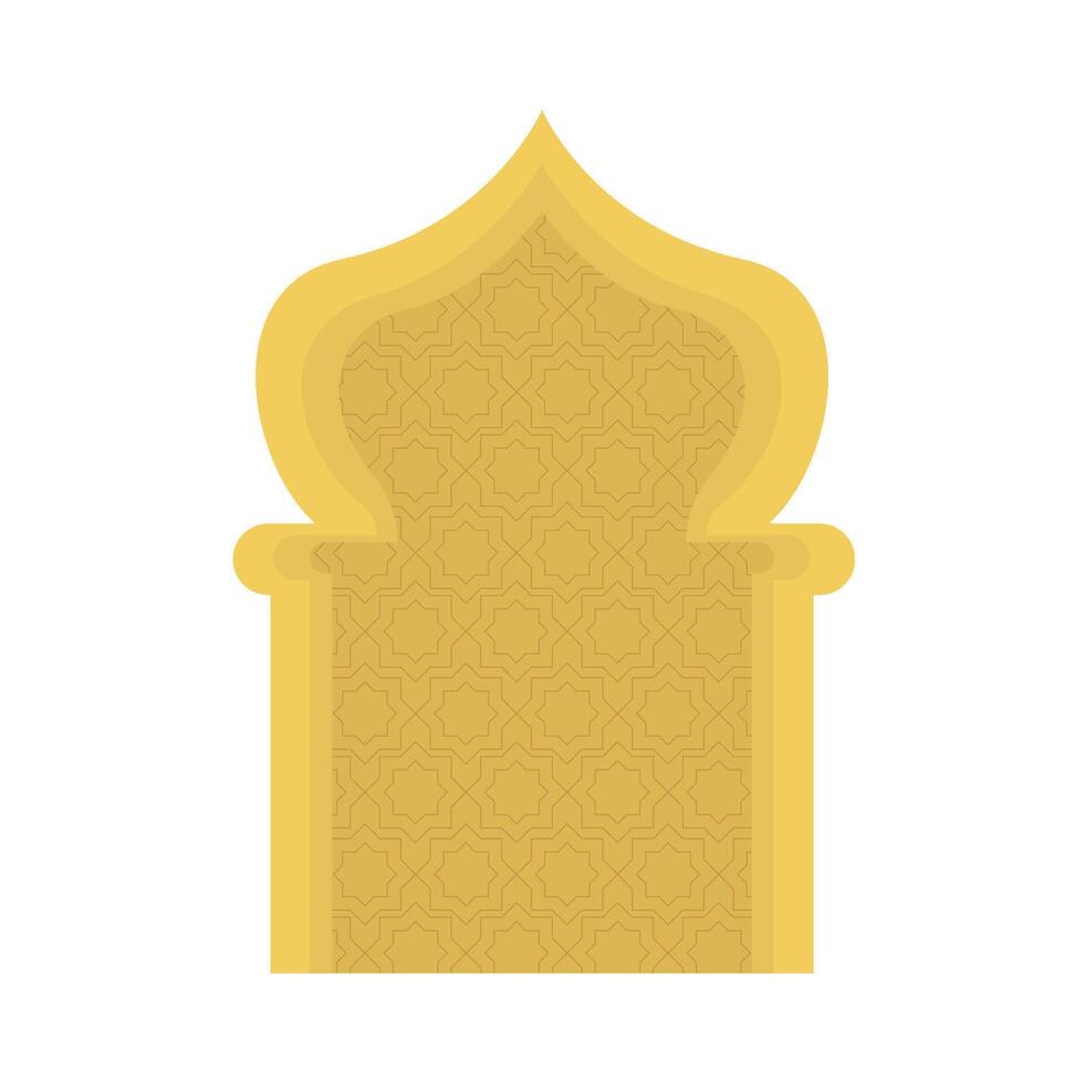 islamic element illustration vector