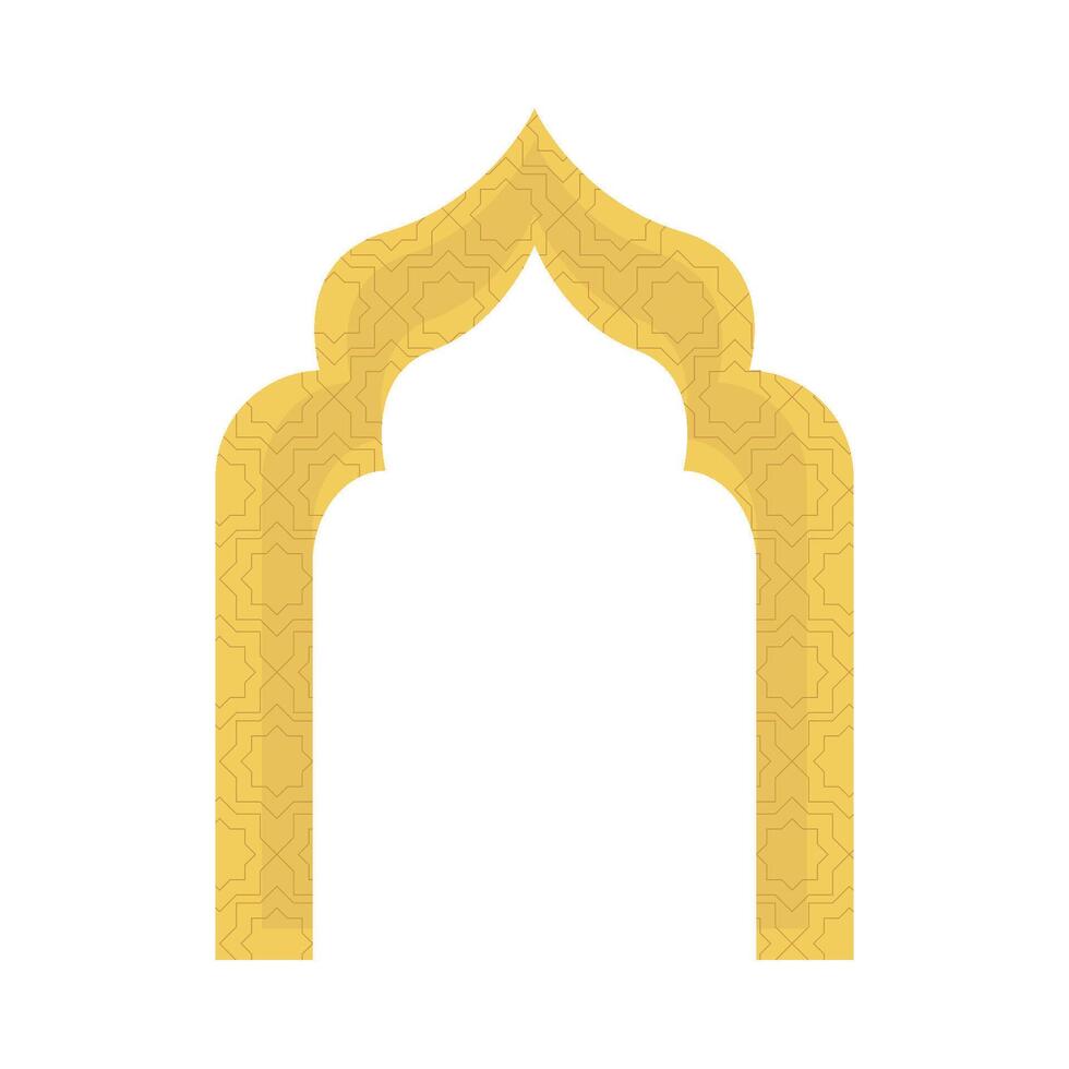 islamic element illustration vector