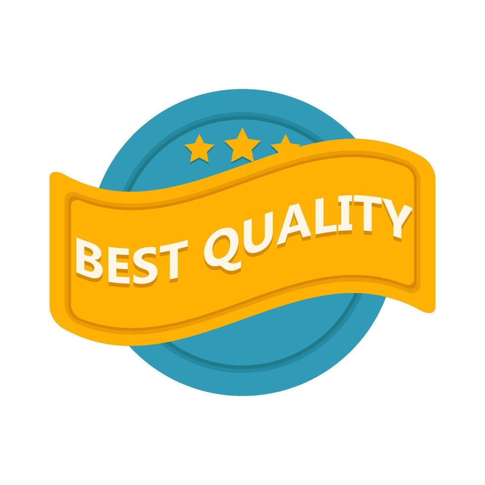 best quality stamp round illustration vector