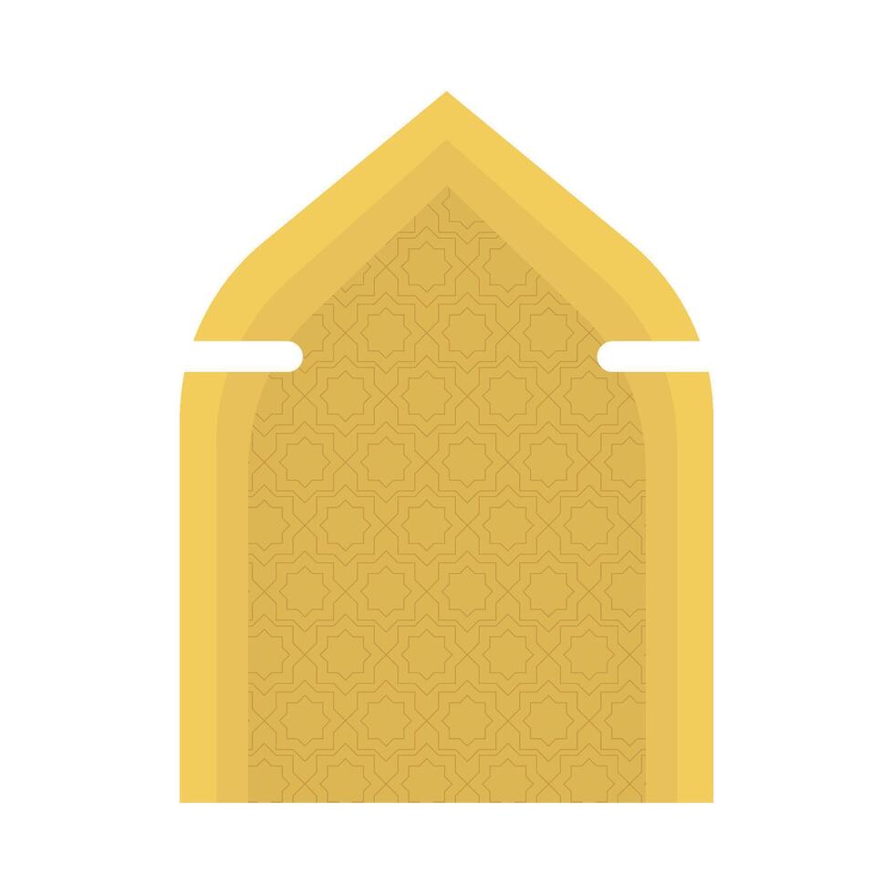 islamic element illustration vector