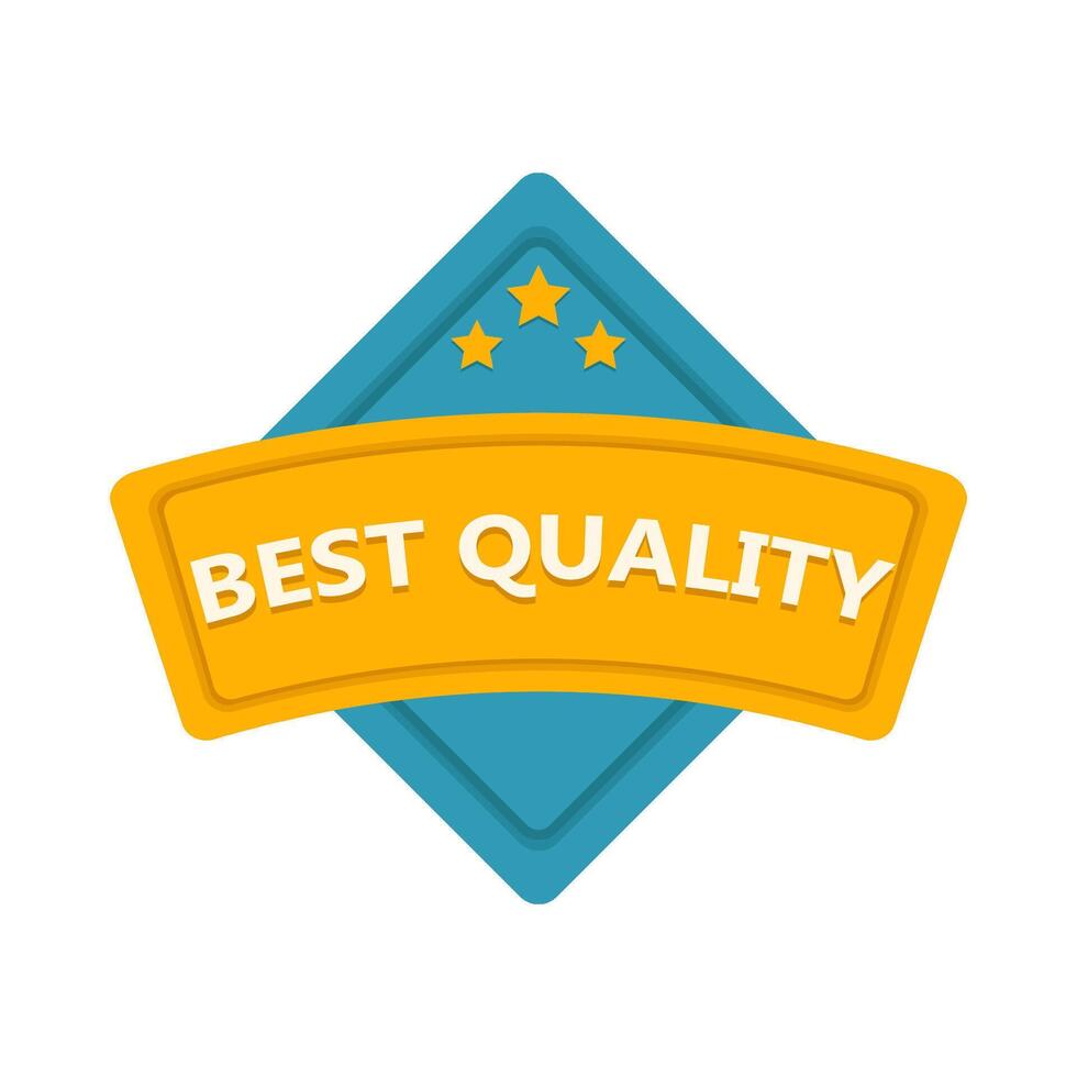 best quality shape stamp illustration vector