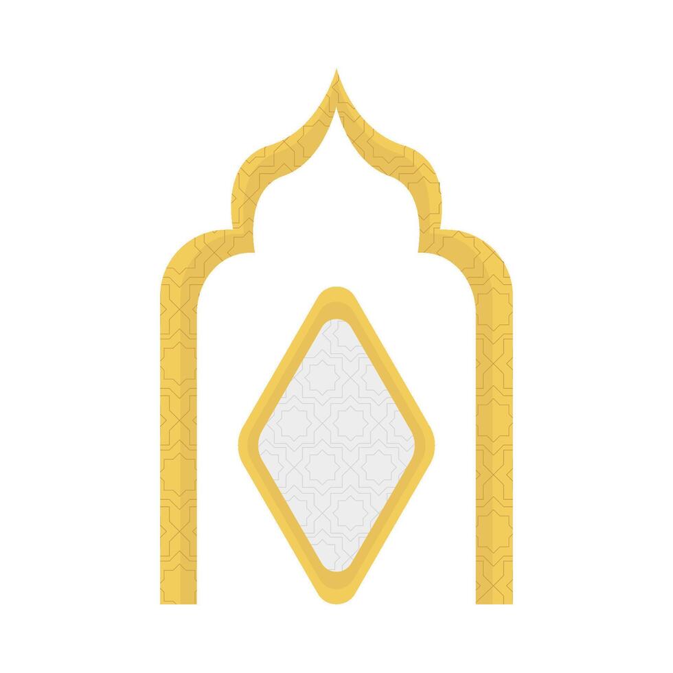 islamic element illustration vector