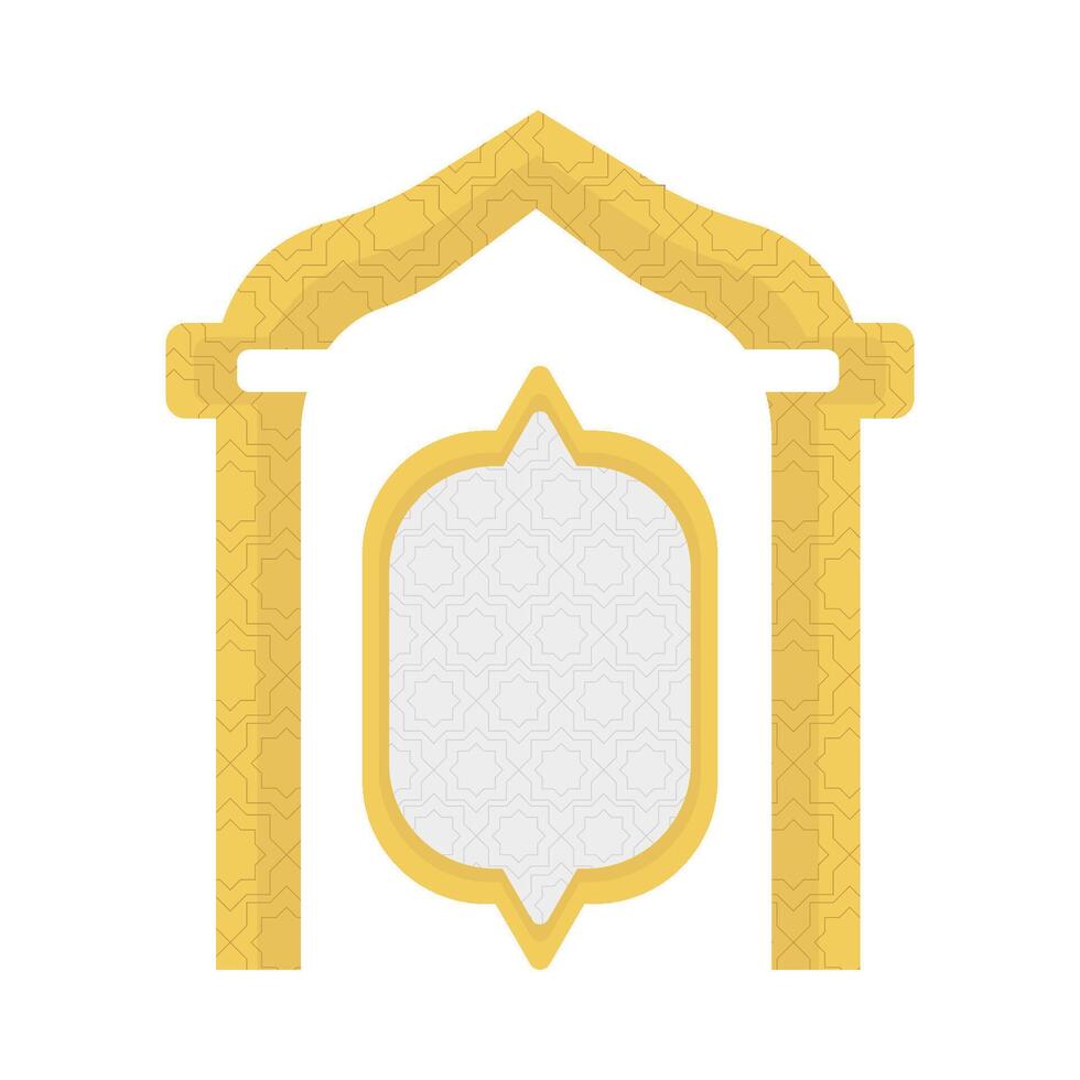 islamic element illustration vector