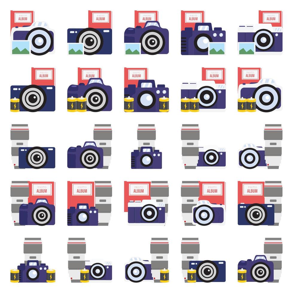 camera photo illustration vector
