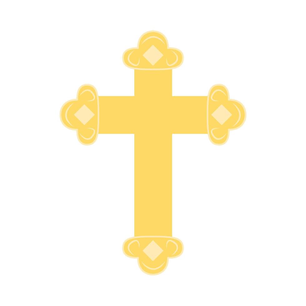 christian cross religious  illustration vector