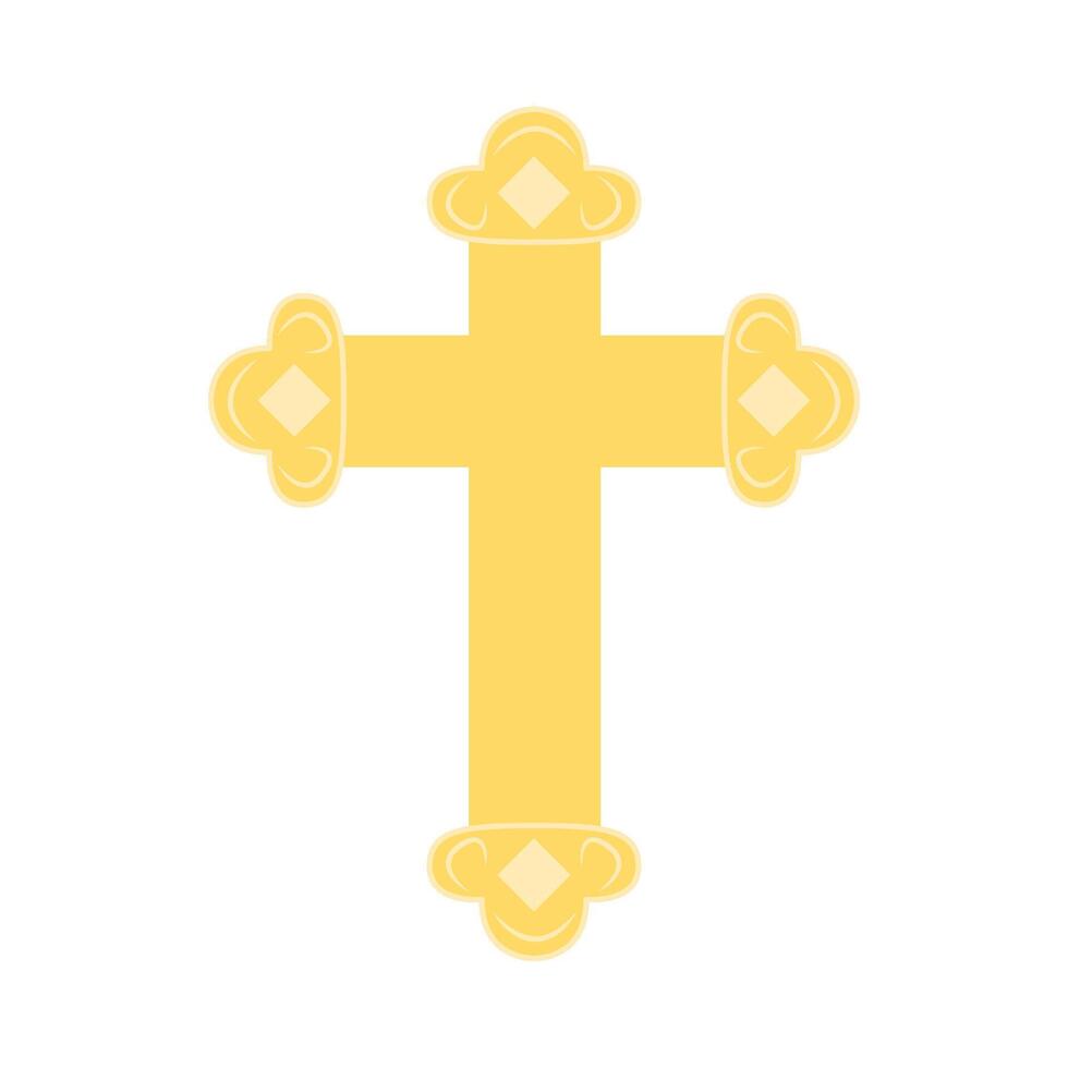 christian cross religious  illustration vector