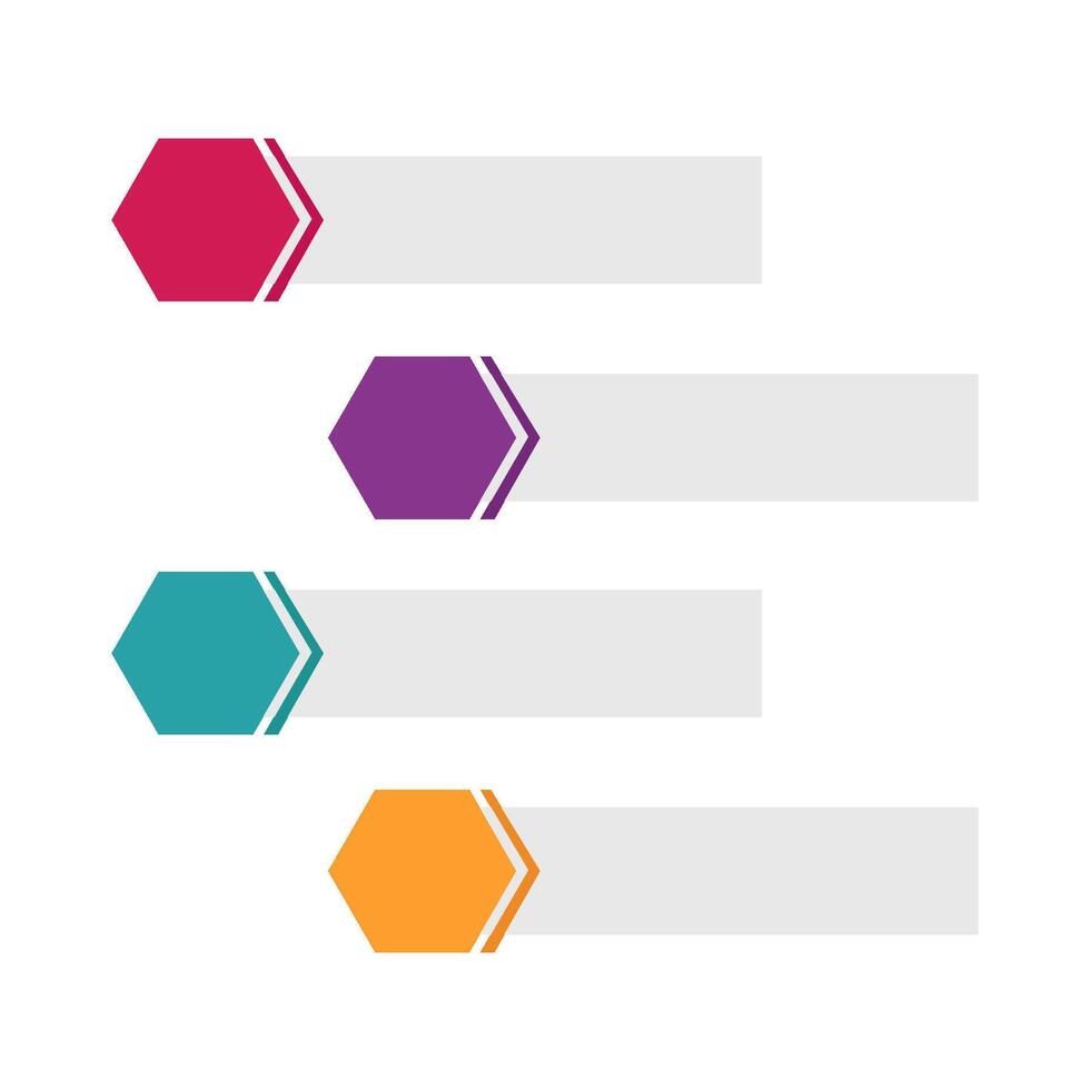 infographic label box colored illustration vector