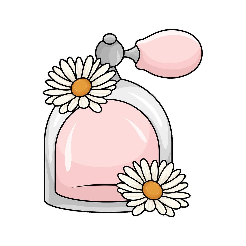 Illustration of perfume vector