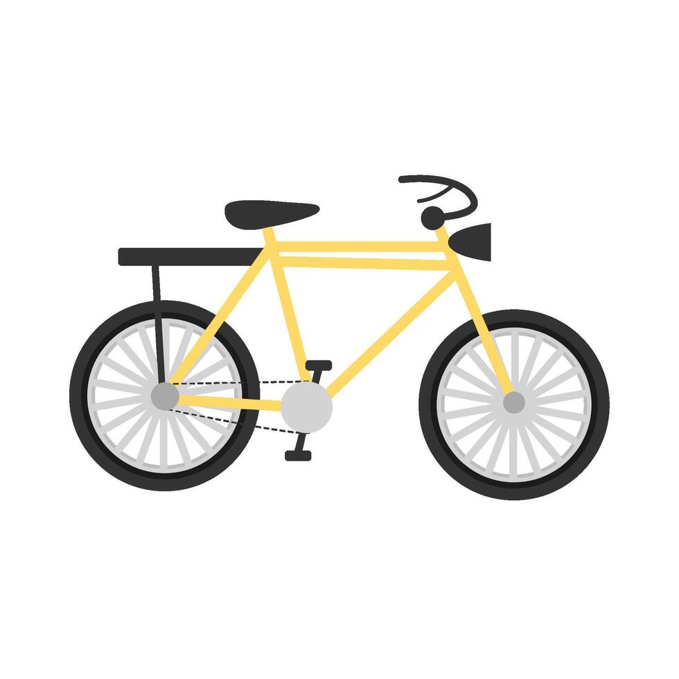 bicicleta transporte ilustración vector