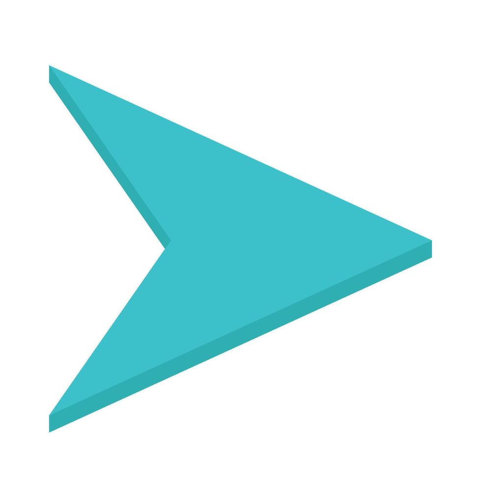 arrow to the right illustration vector