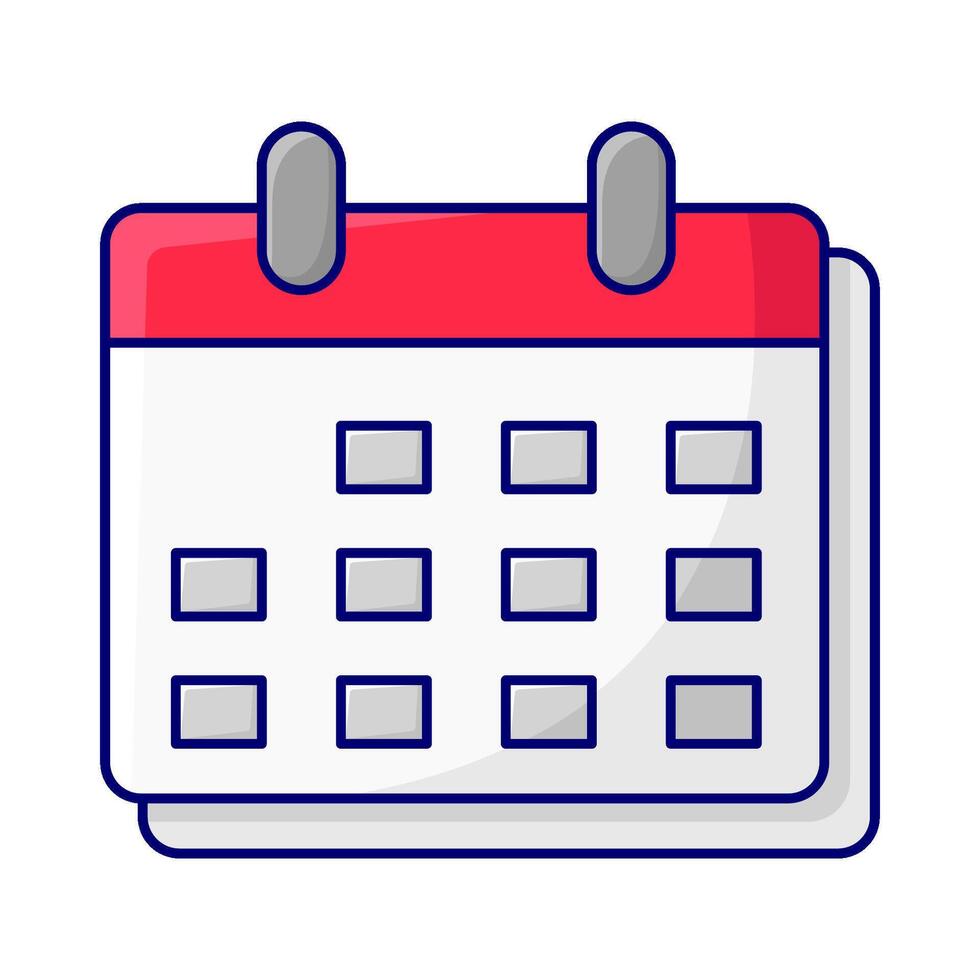 calendar date illustration vector