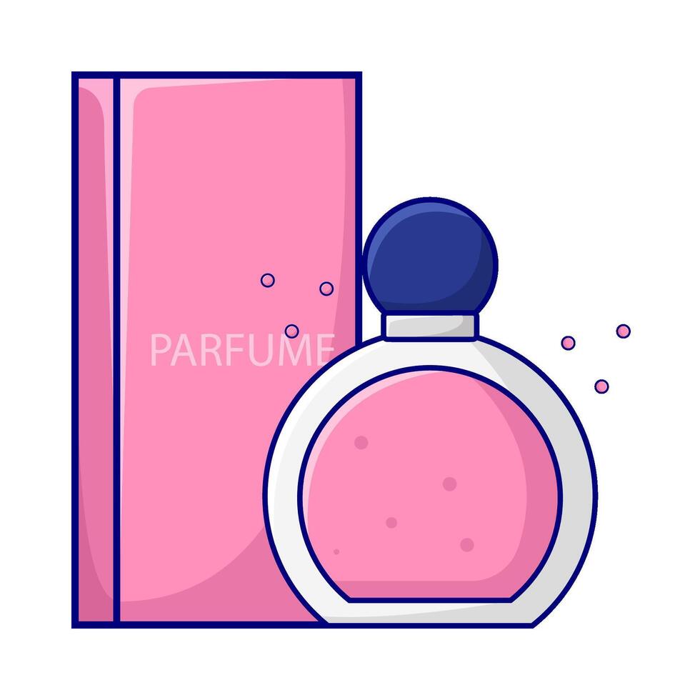 Illustration of perfume vector