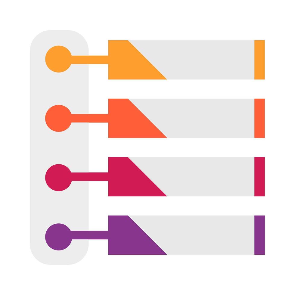 infographic label box colored illustration vector