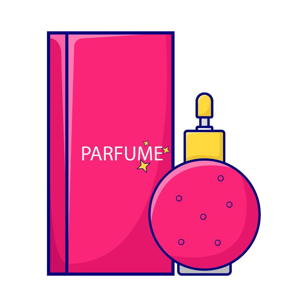 Illustration of perfume vector