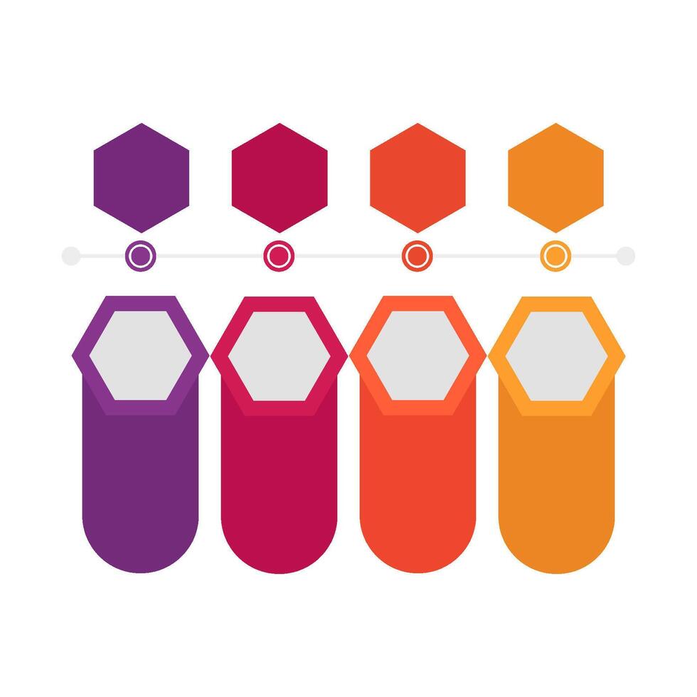 infographic label box colored illustration vector