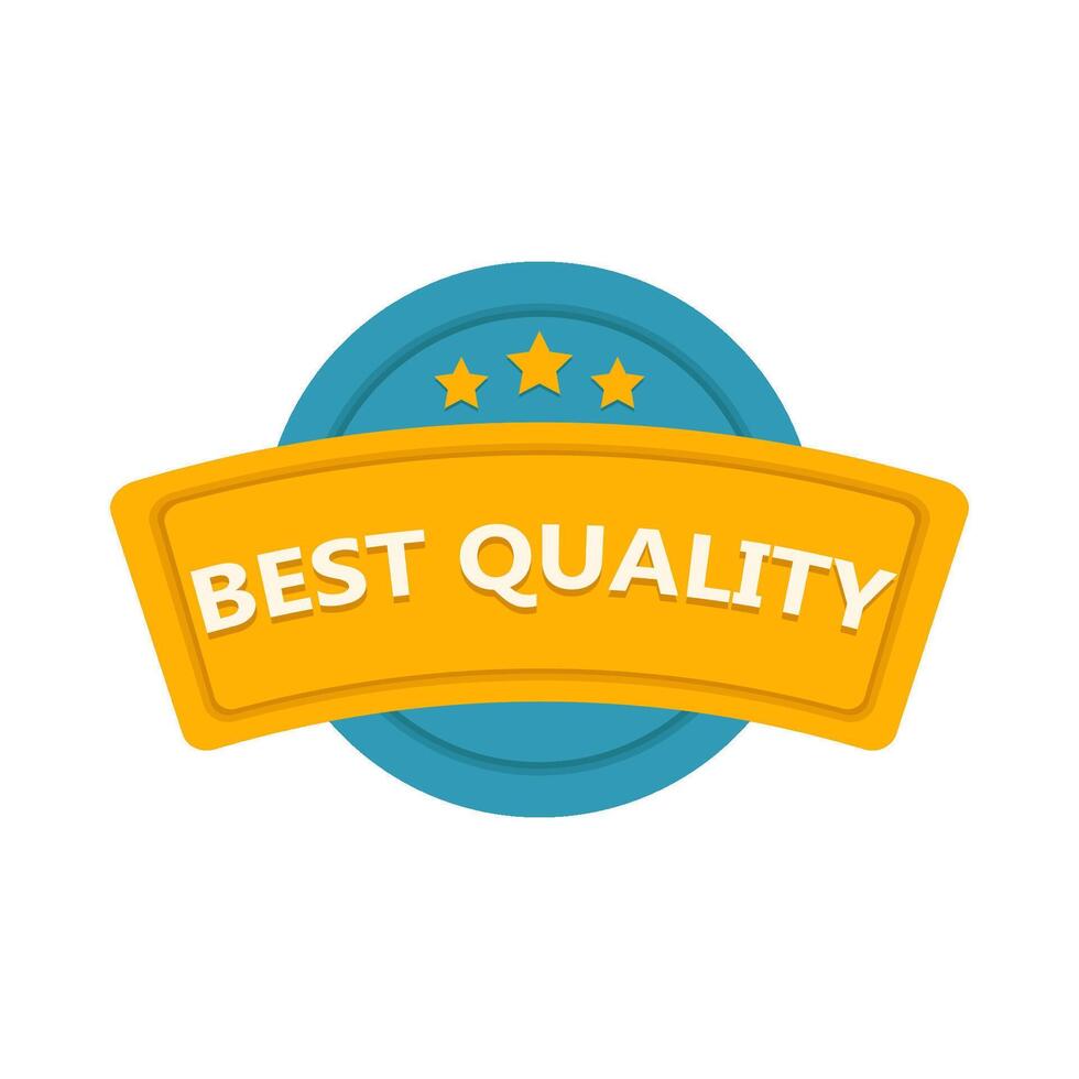 best quality stamp round illustration vector