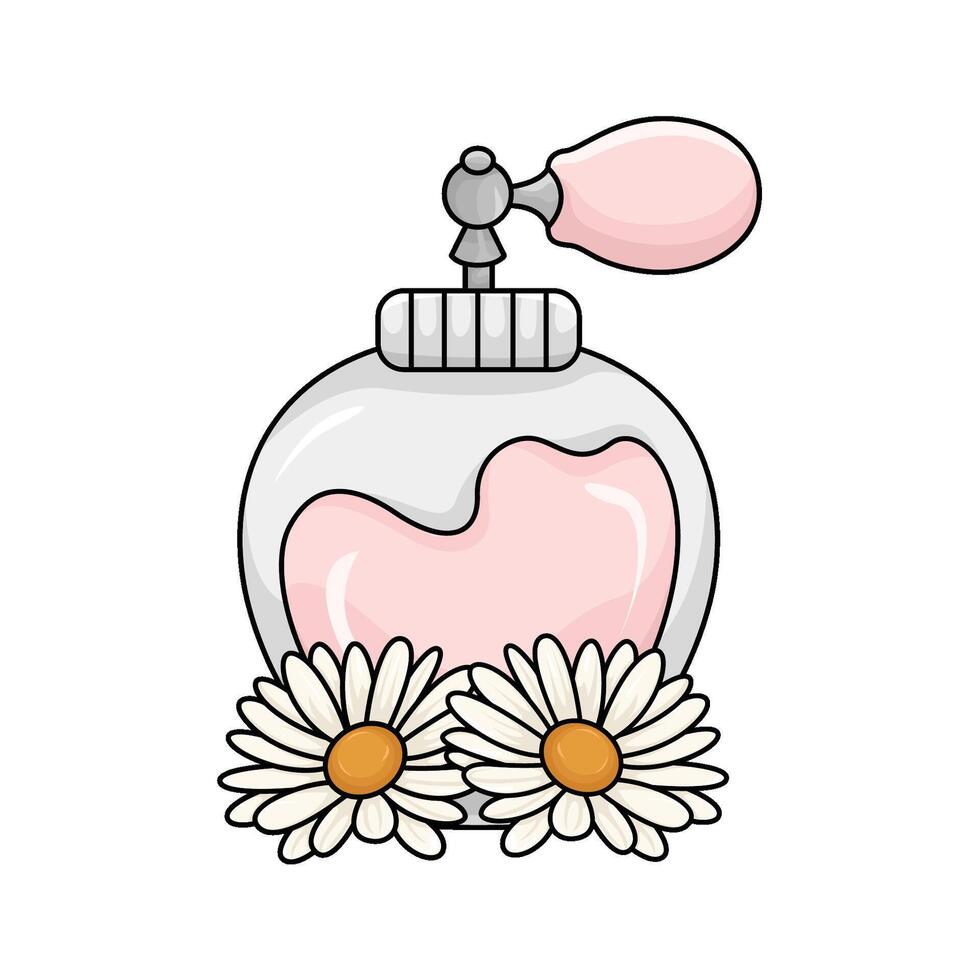 Illustration of perfume vector