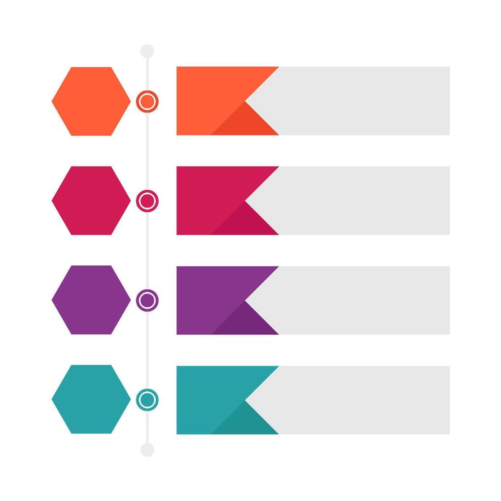 infographic label box colored illustration vector