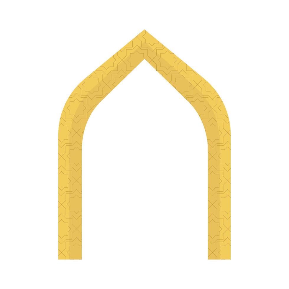 islamic element illustration vector