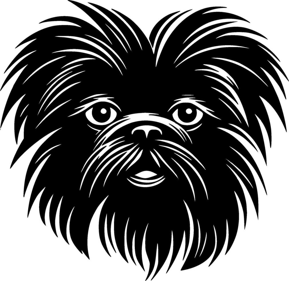 affenpinscher - alto calidad vector logo - vector ilustración ideal para camiseta gráfico