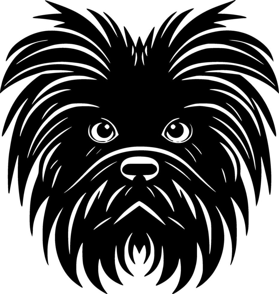 affenpinscher - alto calidad vector logo - vector ilustración ideal para camiseta gráfico