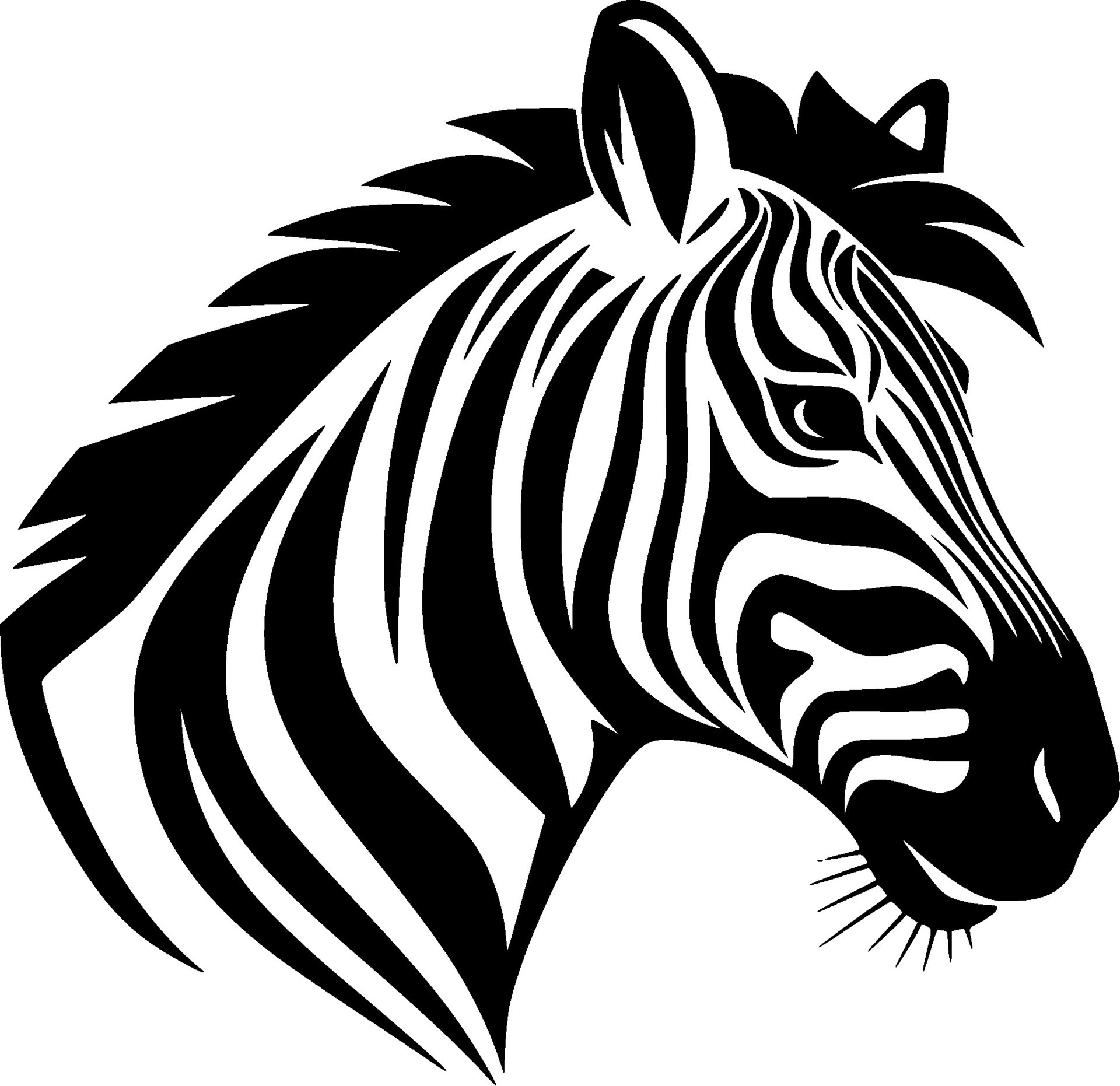 Animal, Black and White Vector illustration 39602144 Vector Art at Vecteezy