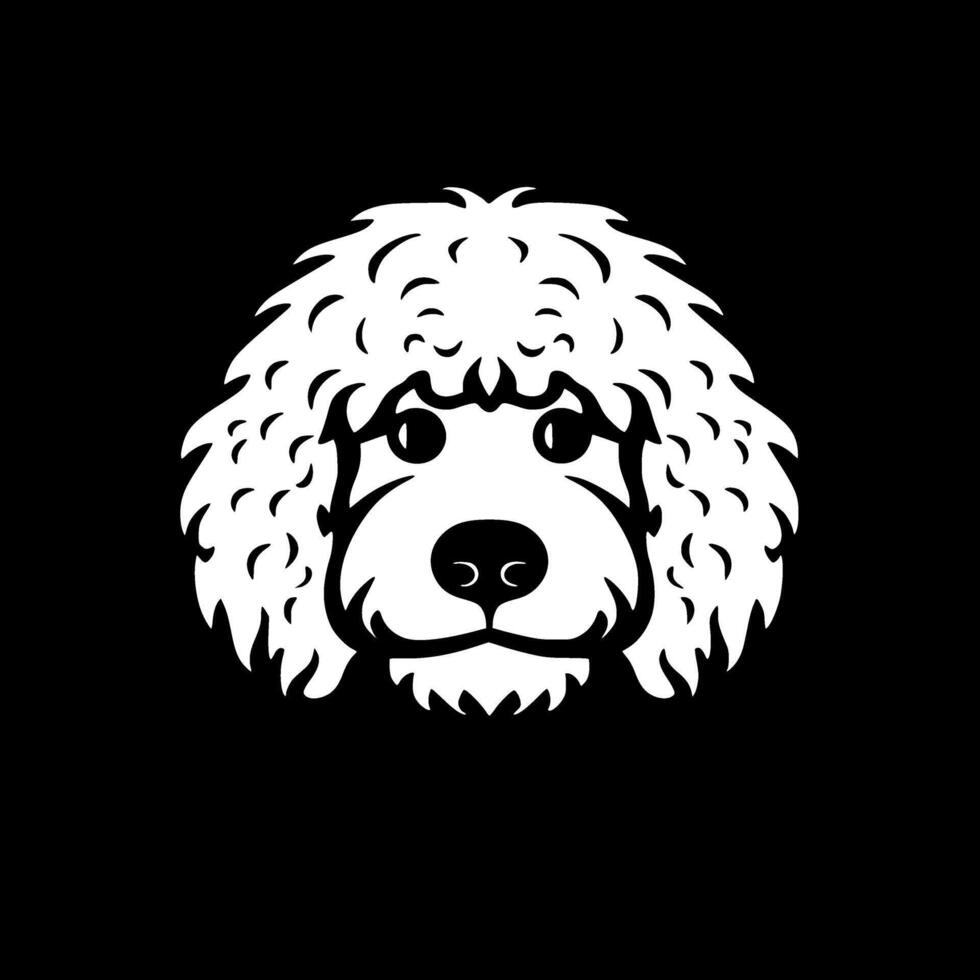 bichón frisa, minimalista y sencillo silueta - vector ilustración