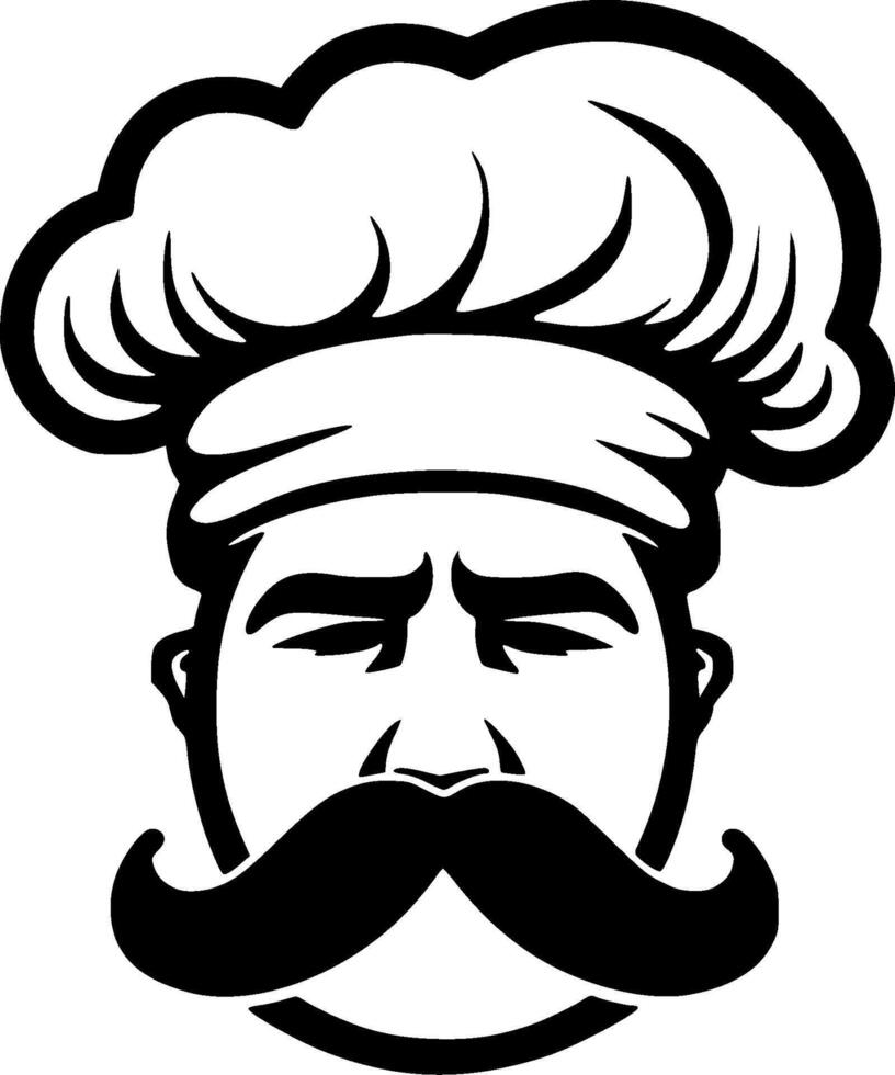 Chef Hat - High Quality Vector Logo - Vector illustration ideal for T-shirt graphic