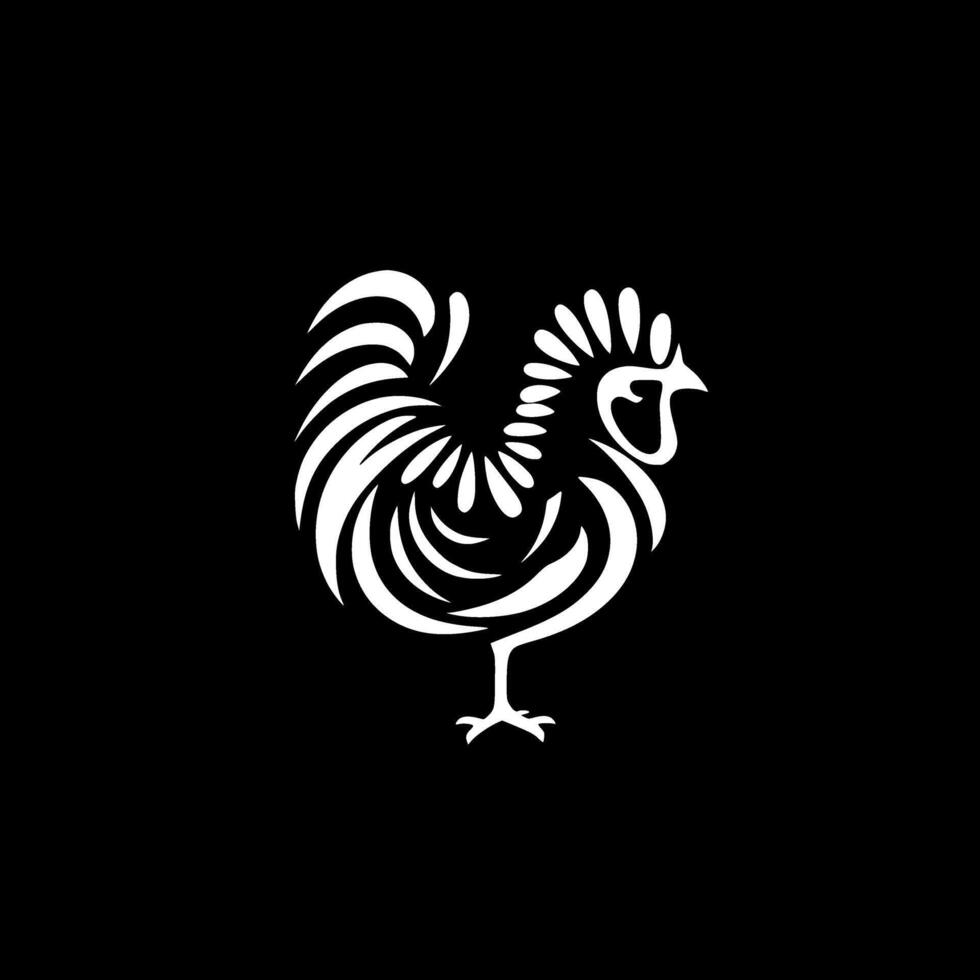 pollo - alto calidad vector logo - vector ilustración ideal para camiseta gráfico