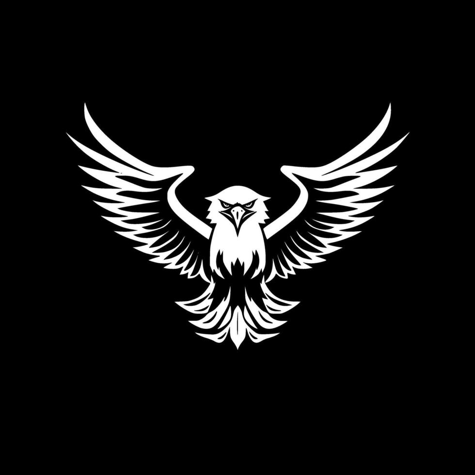 Eagle - Minimalist and Flat Logo - Vector illustration