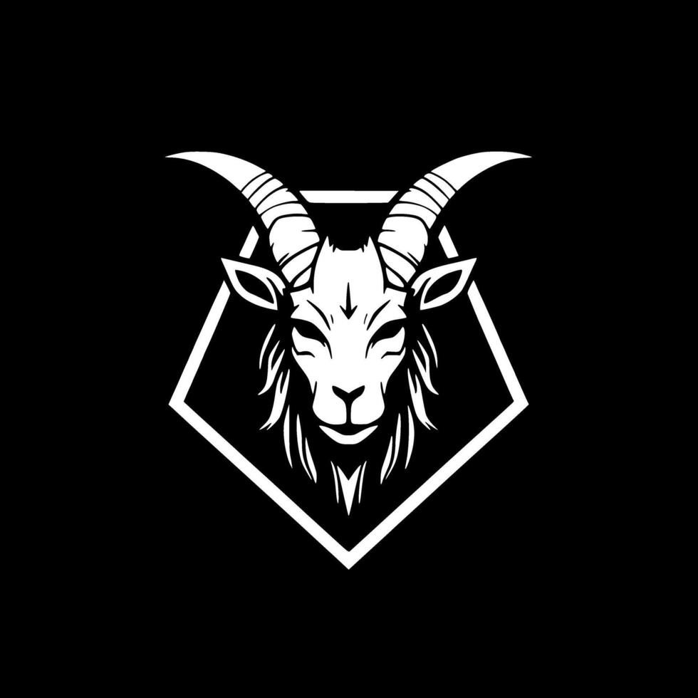 Goat - High Quality Vector Logo - Vector illustration ideal for T-shirt graphic