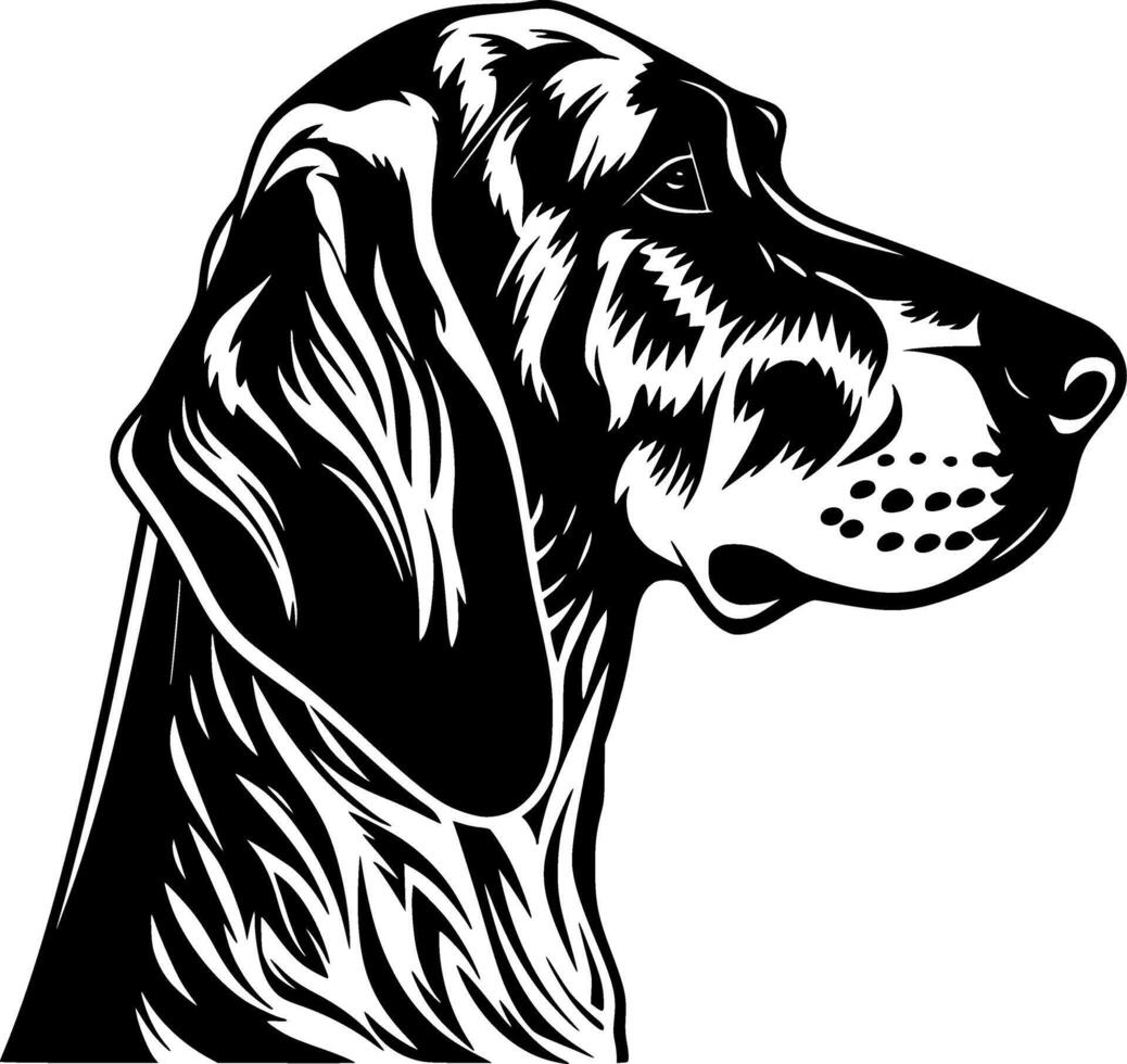 Great Dane, Minimalist and Simple Silhouette - Vector illustration