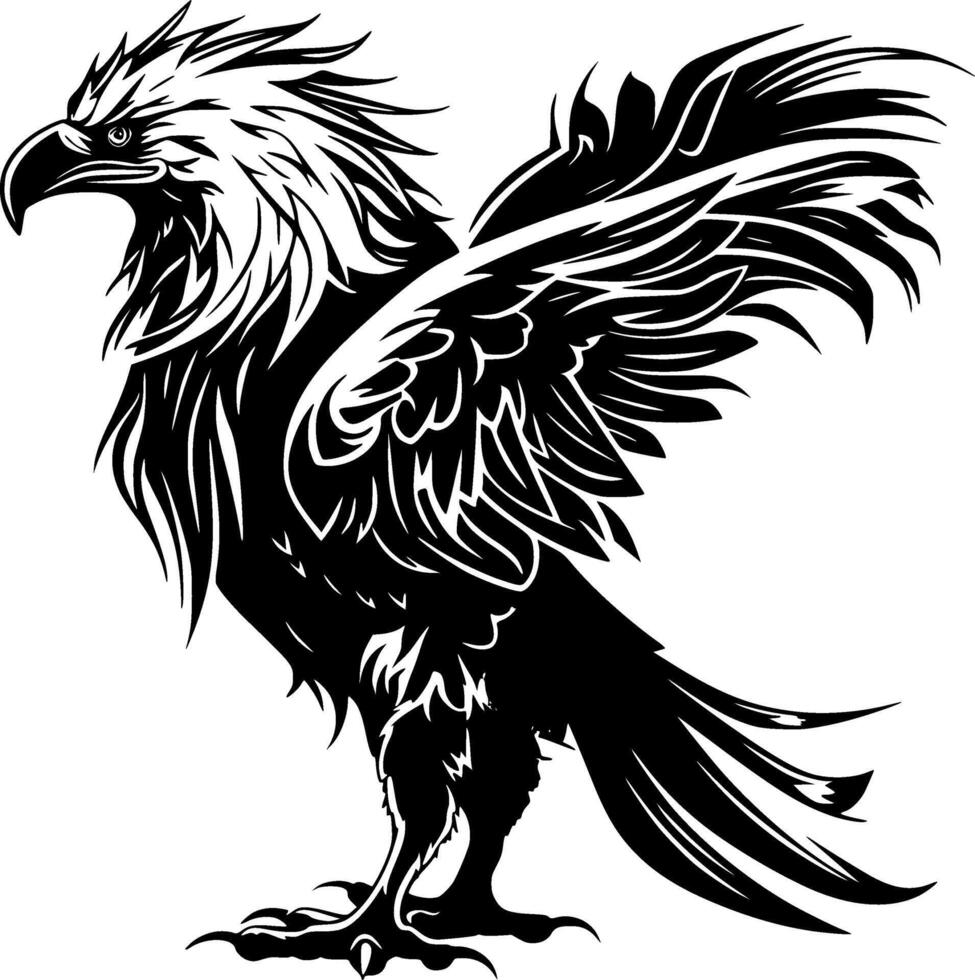 Hippogriff - High Quality Vector Logo - Vector illustration ideal for T-shirt graphic