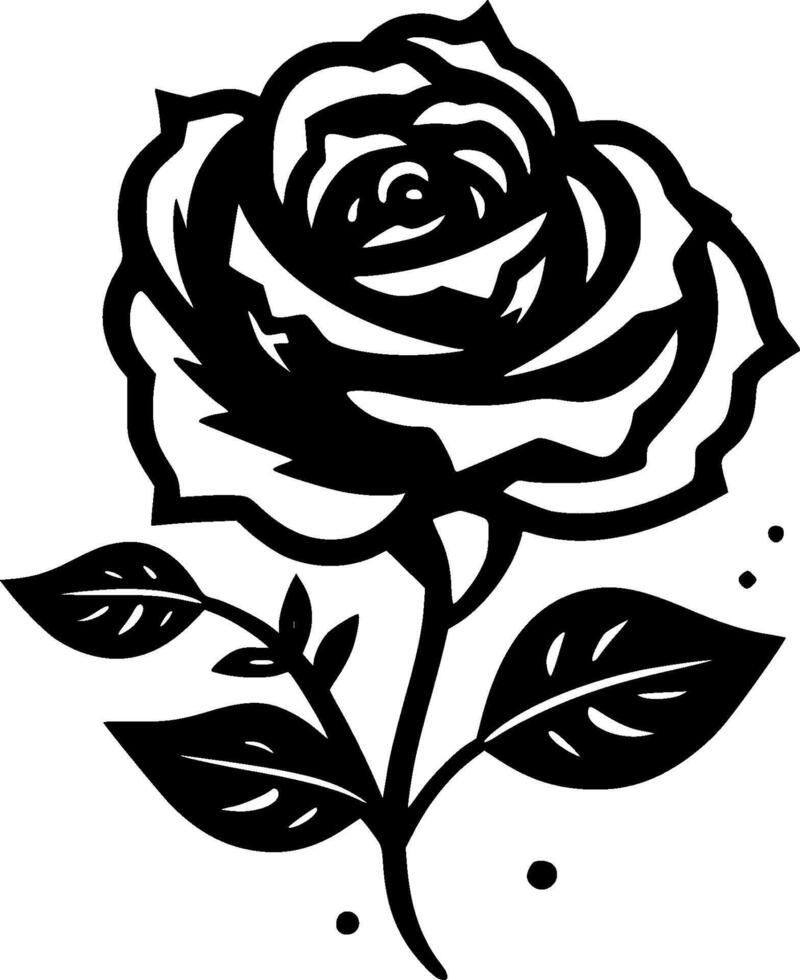 Rosa - alto calidad vector logo - vector ilustración ideal para camiseta gráfico