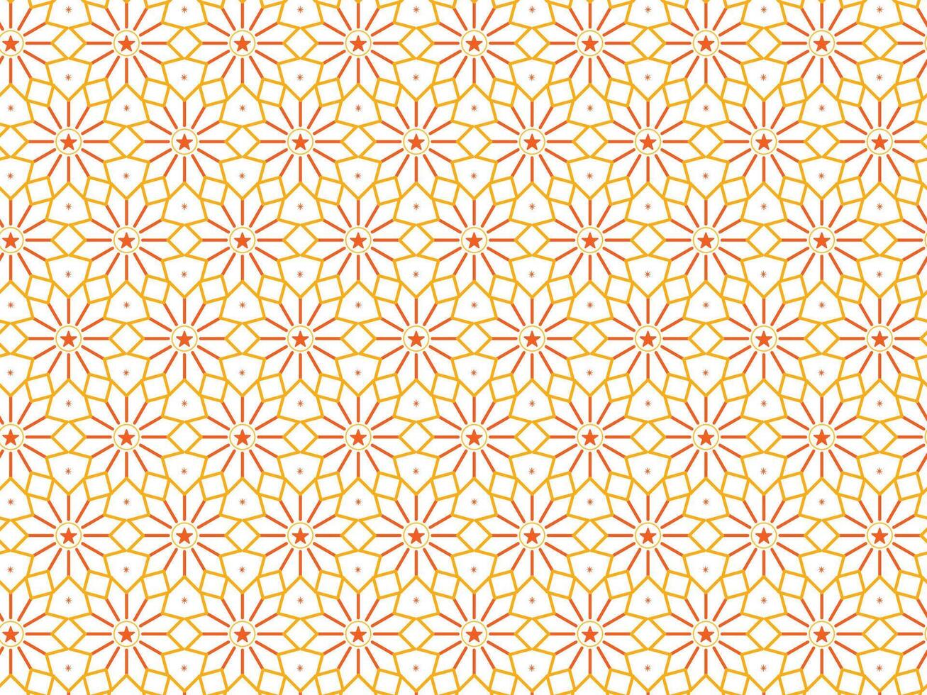 Arabesque vector ornament abstract background pattern