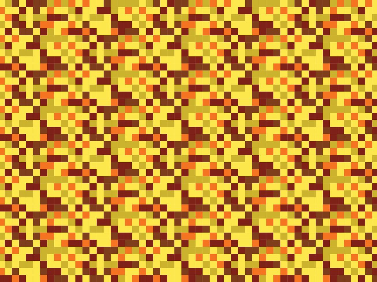 yellow pixel glitter background vector pattern