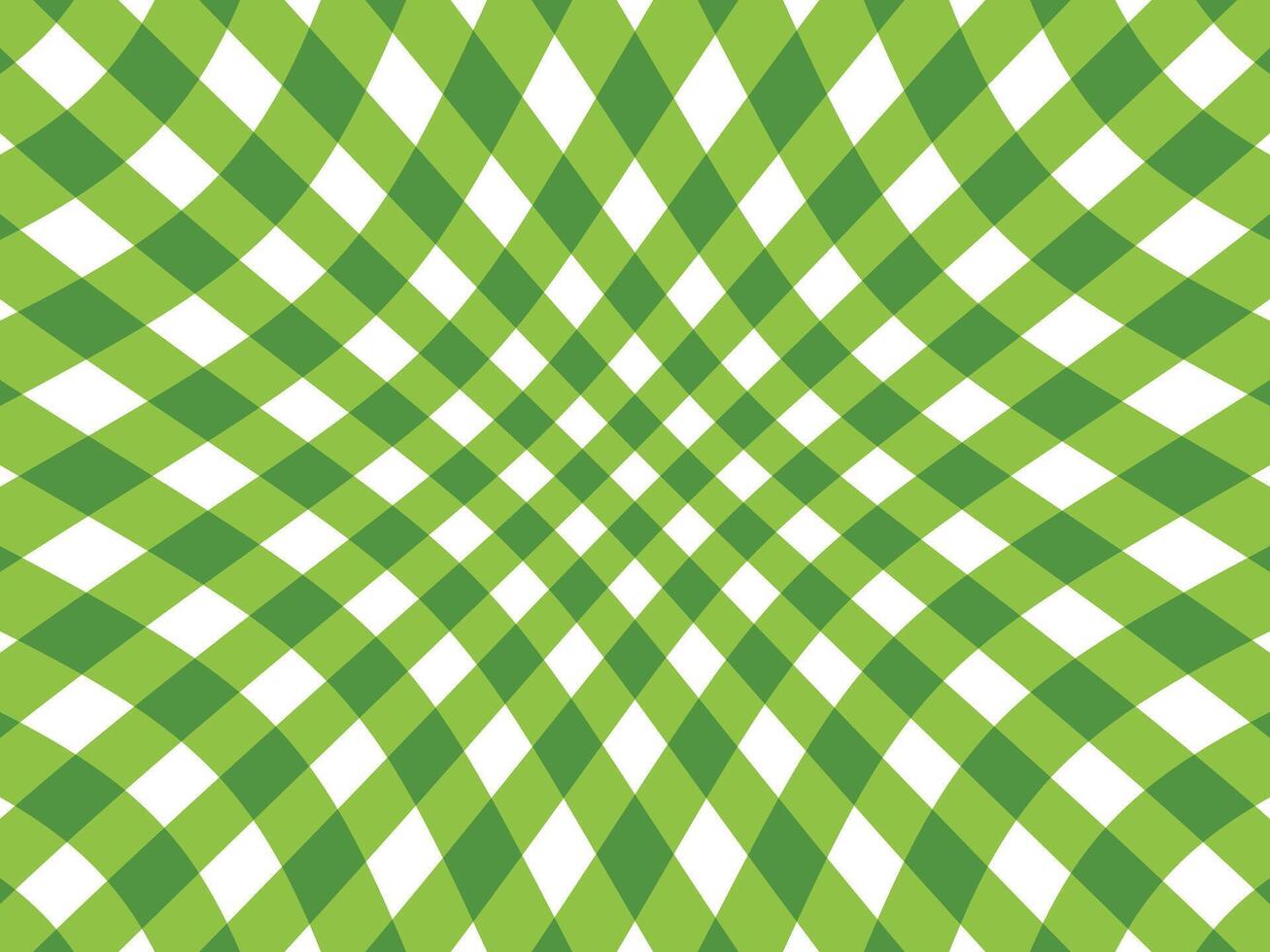 squeeze Green and white checkered background. Seamless pattern. vector