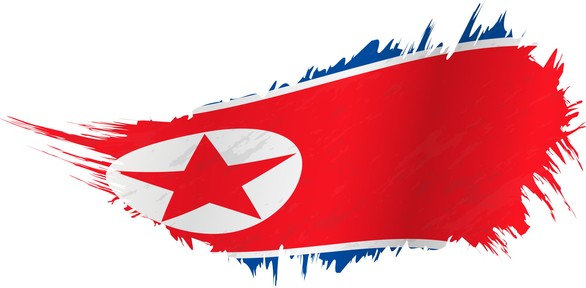 Flag Of North Korea In Grunge Style With Waving Effect 39608467 PNG flag-of-north-korea-in-grunge-style-with-waving-effect-39608467-png