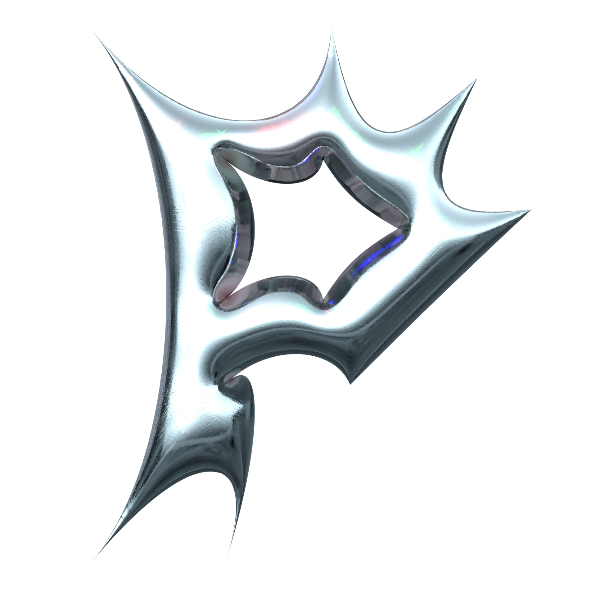 3d-chrome-letter-p-39608892-png