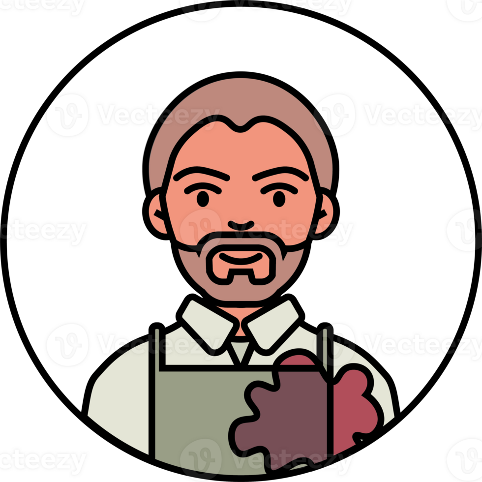 Professional Butcher Avatar png