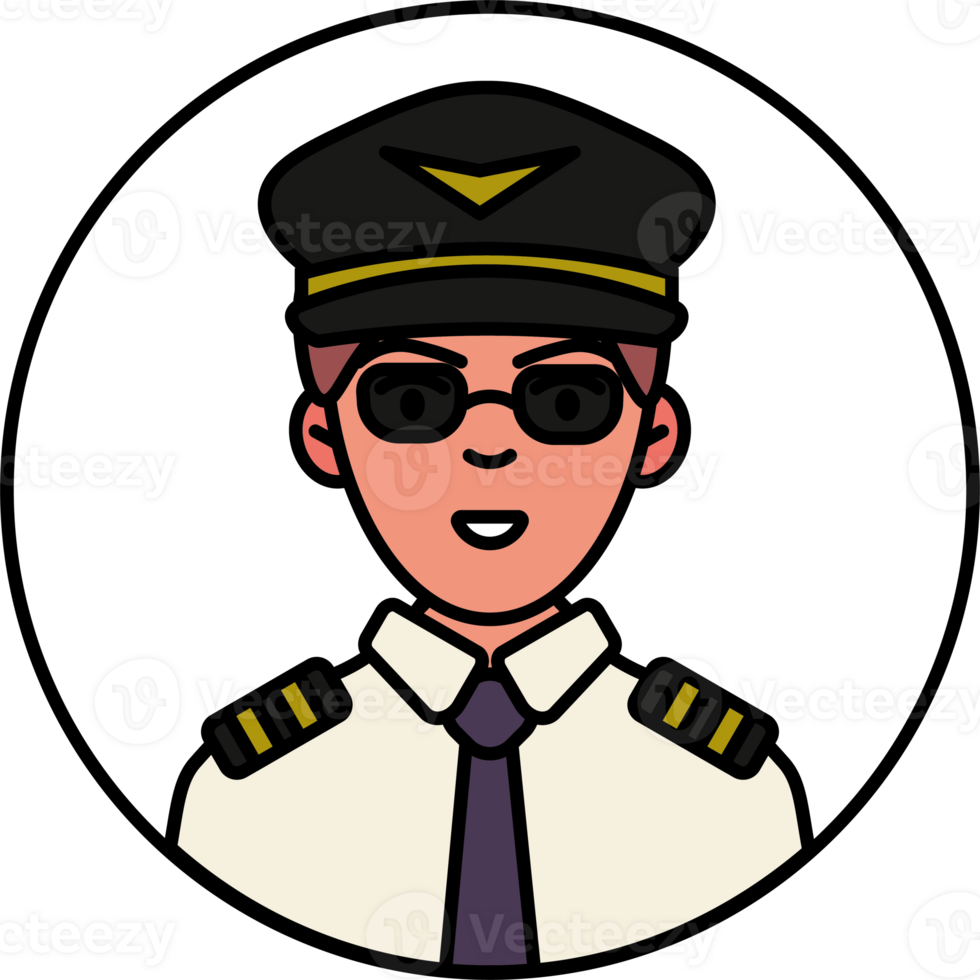 Plane Pilot Avatar png